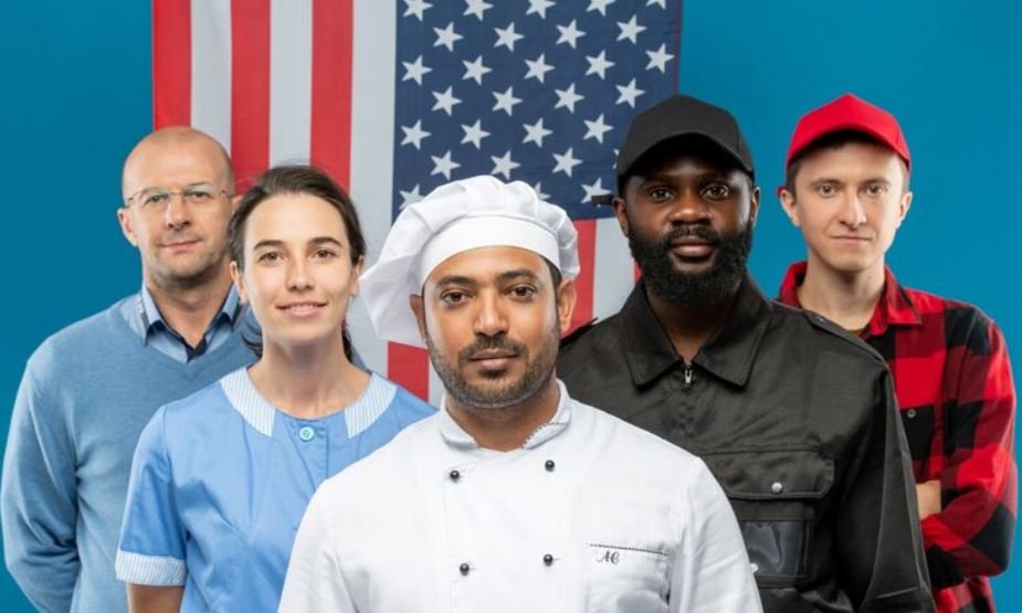 US workforce by race
